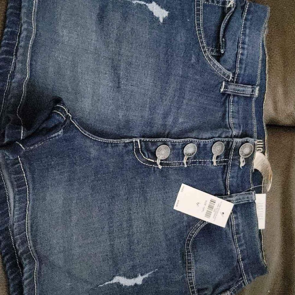 NEW Justice Jean Shorts 12plus Bin 5